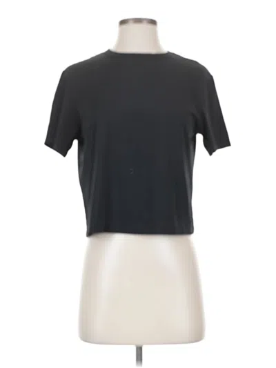 Pre-owned All In Motion Short Sleeve Turtleneck In Black
