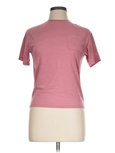 Pre-owned All In Motion Short Sleeve Turtleneck In Pink