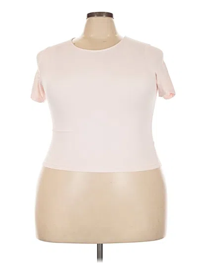 Pre-owned All In Motion Short Sleeve Turtleneck In Pink