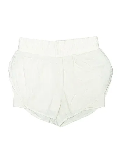 Pre-owned All In Motion Shorts In Ivory