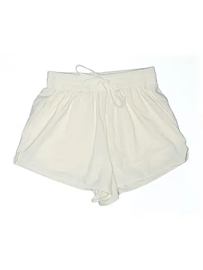 Pre-owned All In Motion Shorts In Ivory
