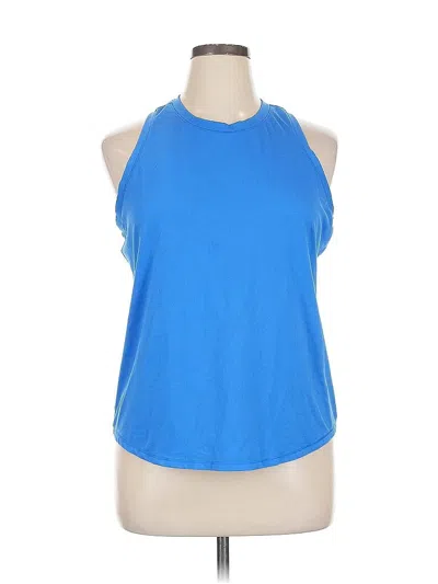 Pre-owned All In Motion Sleeveless T-shirt In Blue