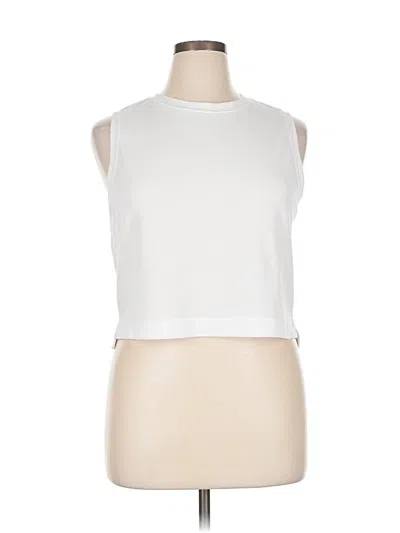 Pre-owned All In Motion Sleeveless T-shirt In White