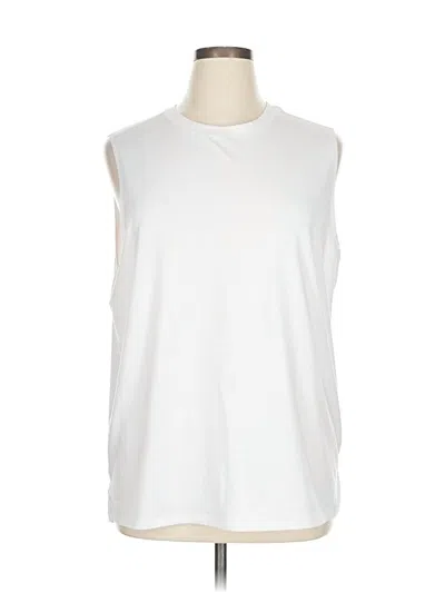 Pre-owned All In Motion Sleeveless T-shirt In White