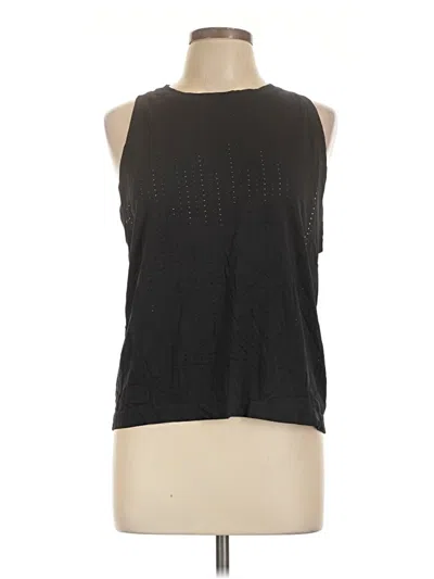 Pre-owned All In Motion Sleeveless Top Black Halter Neckline Tops