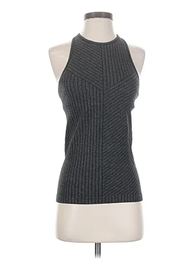 Pre-owned All In Motion Sleeveless Top Gray Halter Neckline Tops