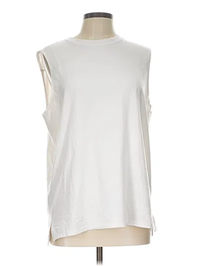 Pre-owned All In Motion Sleeveless T-shirt In Ivory