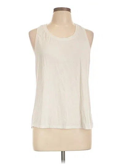 Pre-owned All In Motion Sleeveless T-shirt In Ivory