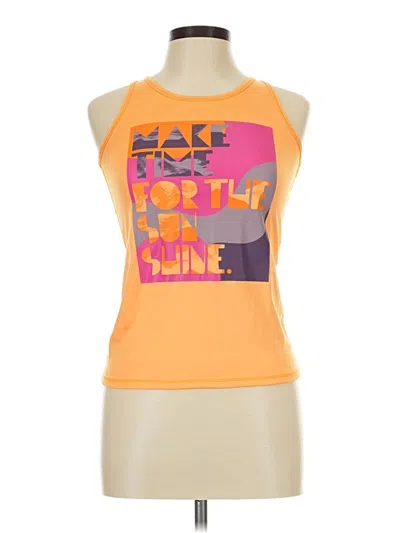 Pre-owned All In Motion Sleeveless T-shirt In Orange