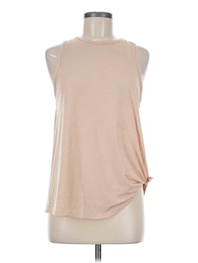 Pre-owned All In Motion Sleeveless T-shirt In Tan