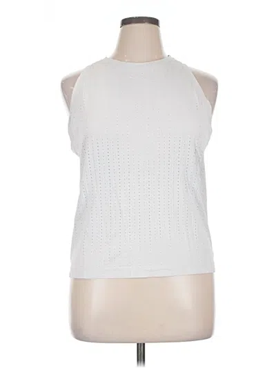 Pre-owned All In Motion Sleeveless T-shirt In White