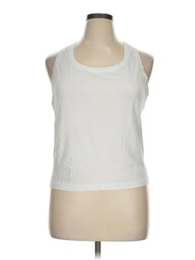 Pre-owned All In Motion Sleeveless T-shirt In White
