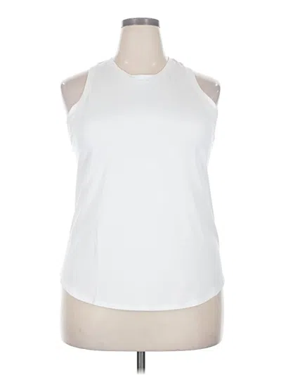 Pre-owned All In Motion Sleeveless T-shirt In White
