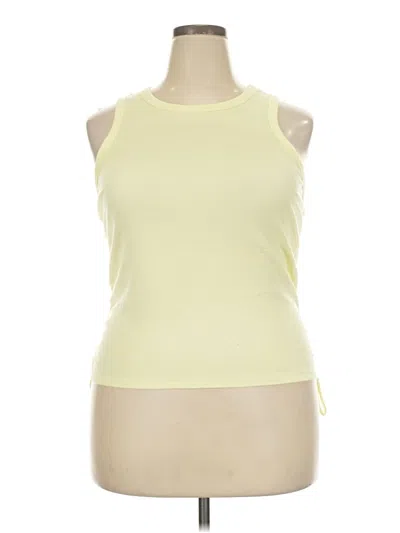 Pre-owned All In Motion Sleeveless T-shirt In Yellow