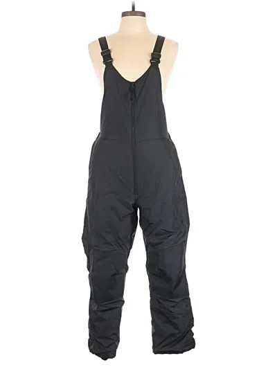 Pre-owned All In Motion Snow Pants With Bib In Black
