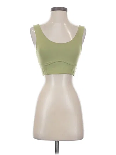Pre-owned All In Motion Sports Bra In Green