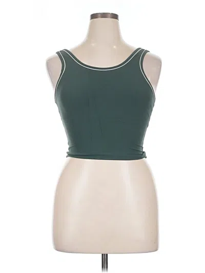 Pre-owned All In Motion Sports Bra In Green
