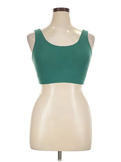 Pre-owned All In Motion Sports Bra In Green