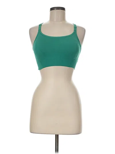 Pre-owned All In Motion Sports Bra In Green