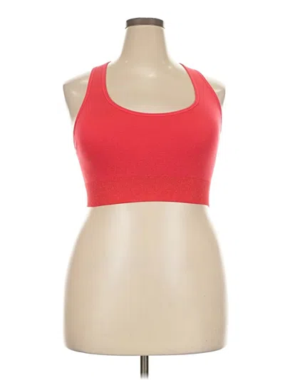 Pre-owned All In Motion Sports Bra In Red
