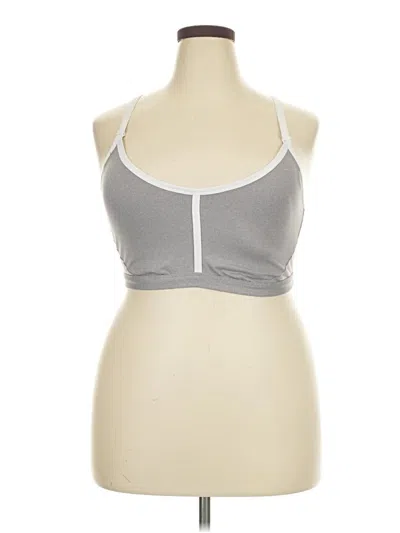 Pre-owned All In Motion Sports Bra In Silver