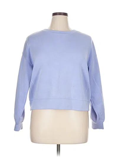 Pre-owned All In Motion Sweatshirt In Blue