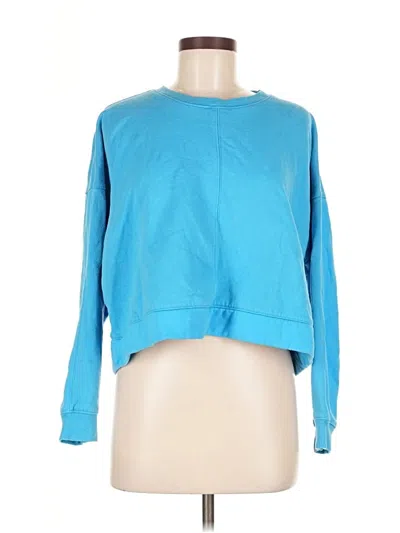 Pre-owned All In Motion Sweatshirt In Blue