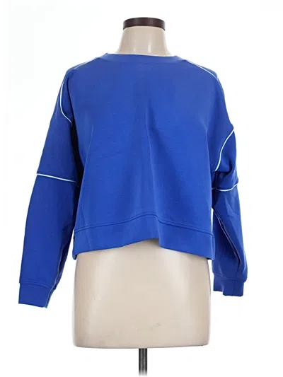 Pre-owned All In Motion Sweatshirt In Blue