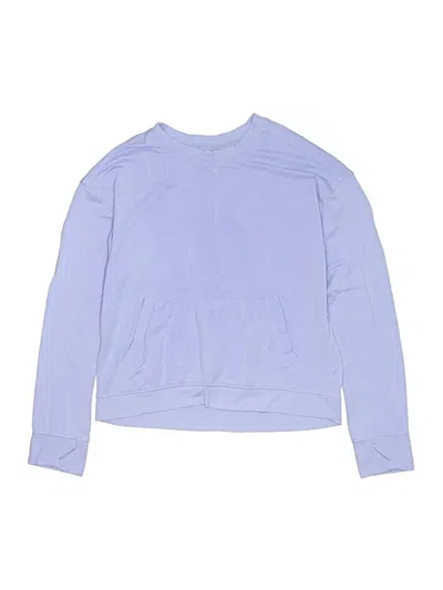 Pre-owned All In Motion Kids' Sweatshirt In Blue
