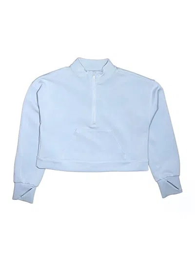 Pre-owned All In Motion Kids' Sweatshirt In Blue