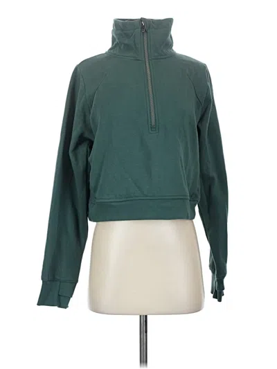 Pre-owned All In Motion Sweatshirt In Green