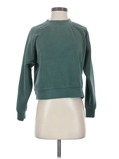 Pre-owned All In Motion Sweatshirt In Green