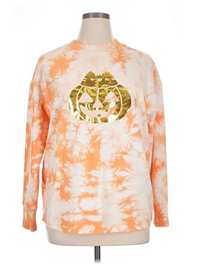 Pre-owned All In Motion Sweatshirt In Orange