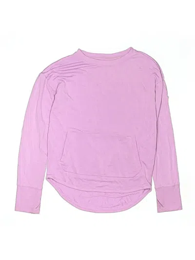 Pre-owned All In Motion Kids' Sweatshirt In Pink