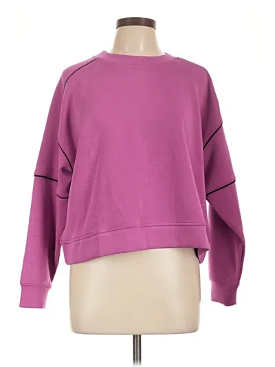Pre-owned All In Motion Sweatshirt In Purple