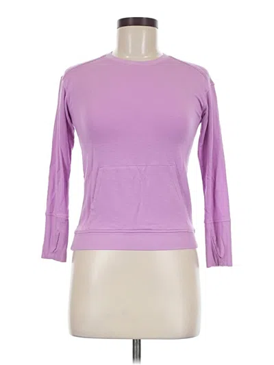 Pre-owned All In Motion Sweatshirt In Purple