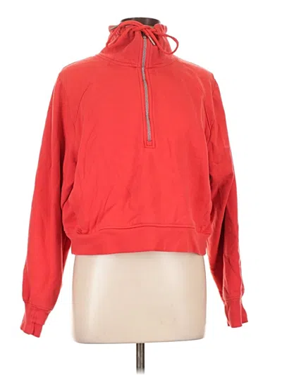 Pre-owned All In Motion Sweatshirt In Red