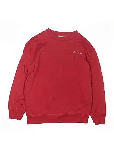 Pre-owned All In Motion Kids' Sweatshirt In Red