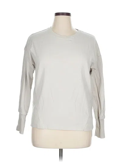 Pre-owned All In Motion Sweatshirt In Silver