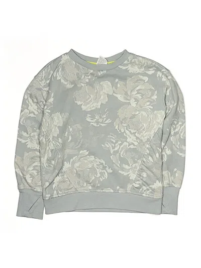 Pre-owned All In Motion Kids' Sweatshirt In Silver
