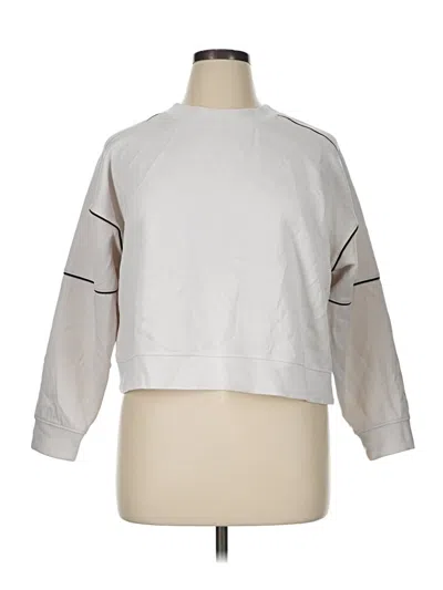 Pre-owned All In Motion Sweatshirt In Silver
