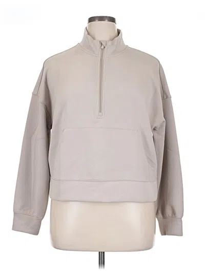 Pre-owned All In Motion Sweatshirt In Tan