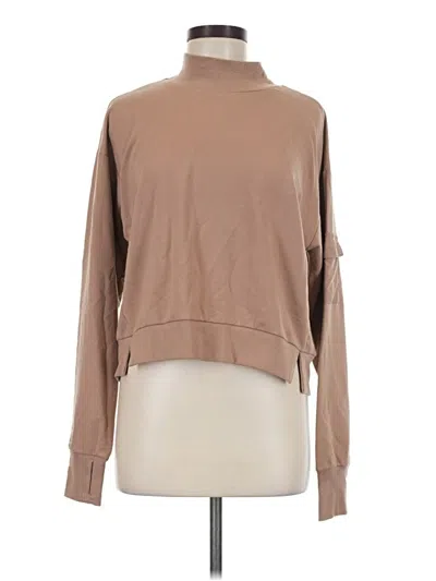 Pre-owned All In Motion Sweatshirt In Tan