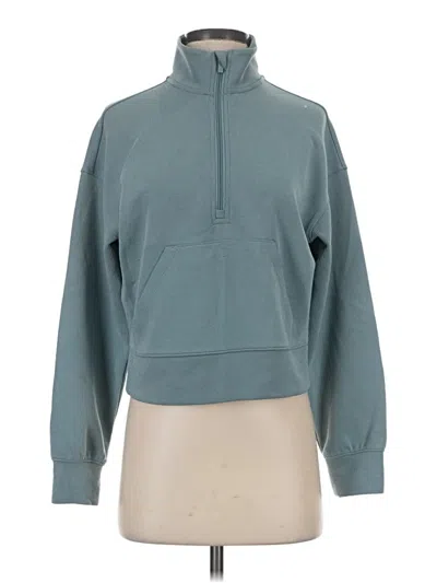 Pre-owned All In Motion Sweatshirt In Teal
