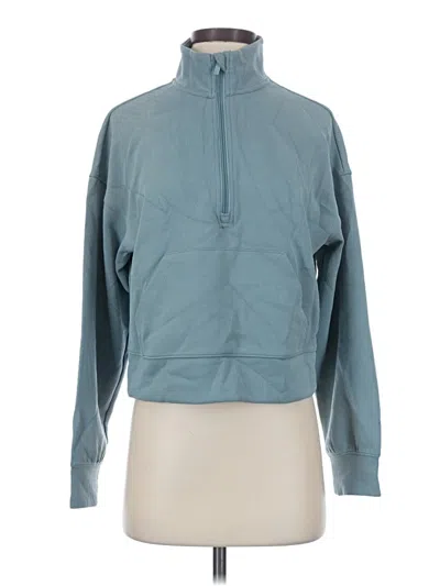 Pre-owned All In Motion Sweatshirt In Teal