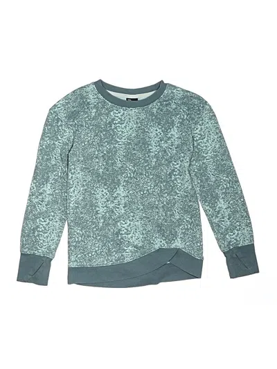 Pre-owned All In Motion Kids' Sweatshirt In Teal