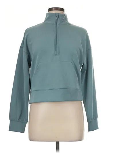 Pre-owned All In Motion Sweatshirt In Teal