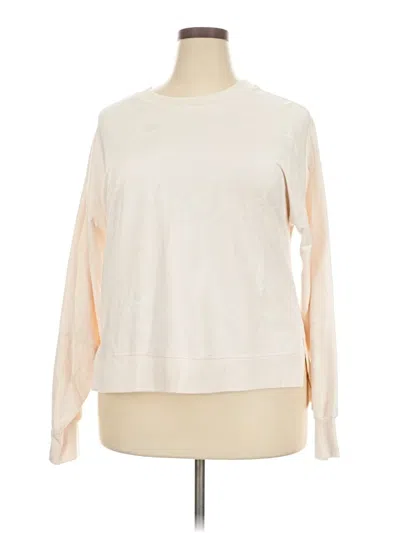 Pre-owned All In Motion Sweatshirt In White