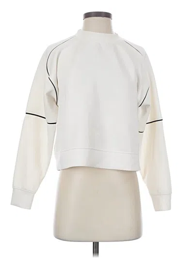 Pre-owned All In Motion Sweatshirt In White