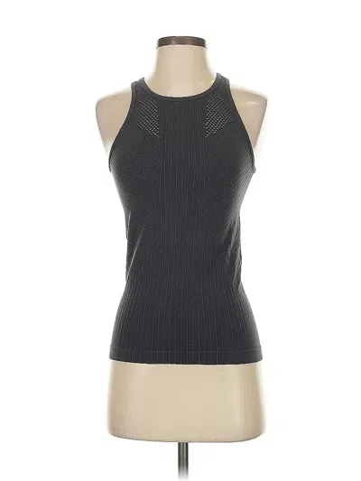 Pre-owned All In Motion Tank Top Black Halter Neckline Tops